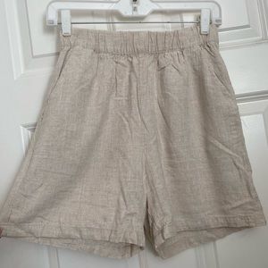 H&M Linen shorts